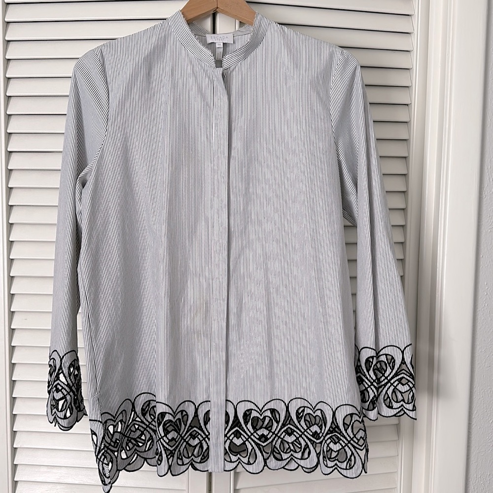 Escada Button Down Blouse - image 1